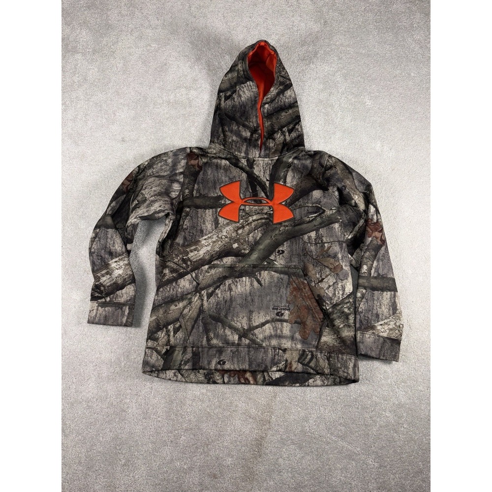 Under Armour Youth Large Camo Hoodie Boys